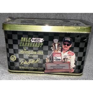 Dale Earnhardt‎ Winston Cup 1994 Champion Tin 20 Metallic Collector Cards Sealed